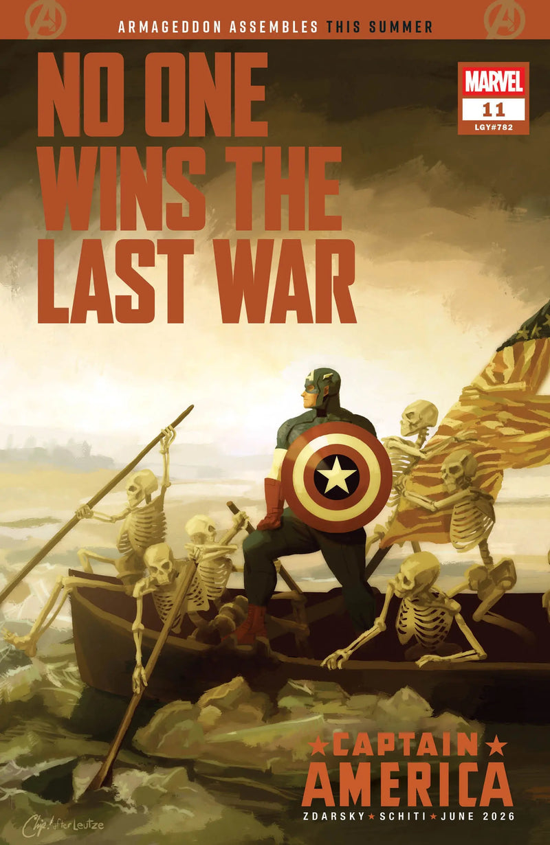 Captain America #11 Chip Zdarsky Foreshadow Variant Marvel Comics