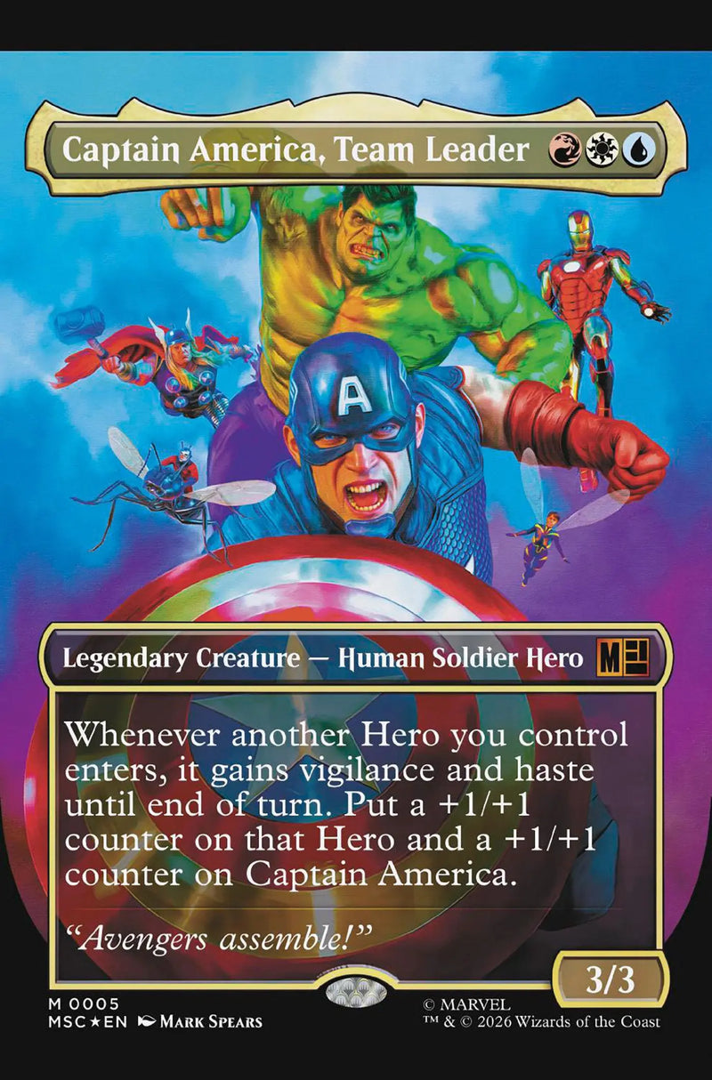 Captain America #12 Classified Artist Magic: The Gathering Variant [Arm] Marvel Comics