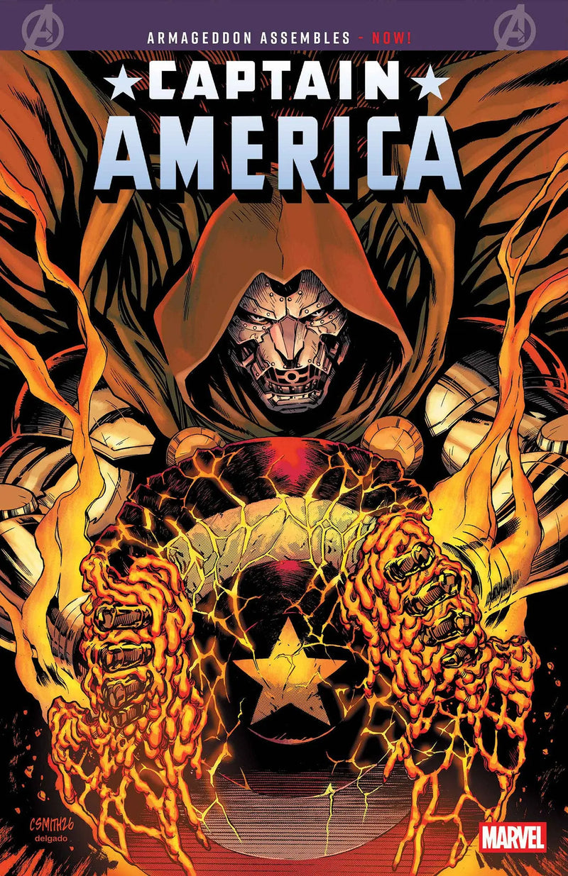 Captain America #12 Cory Smith Variant [Arm] Marvel Comics