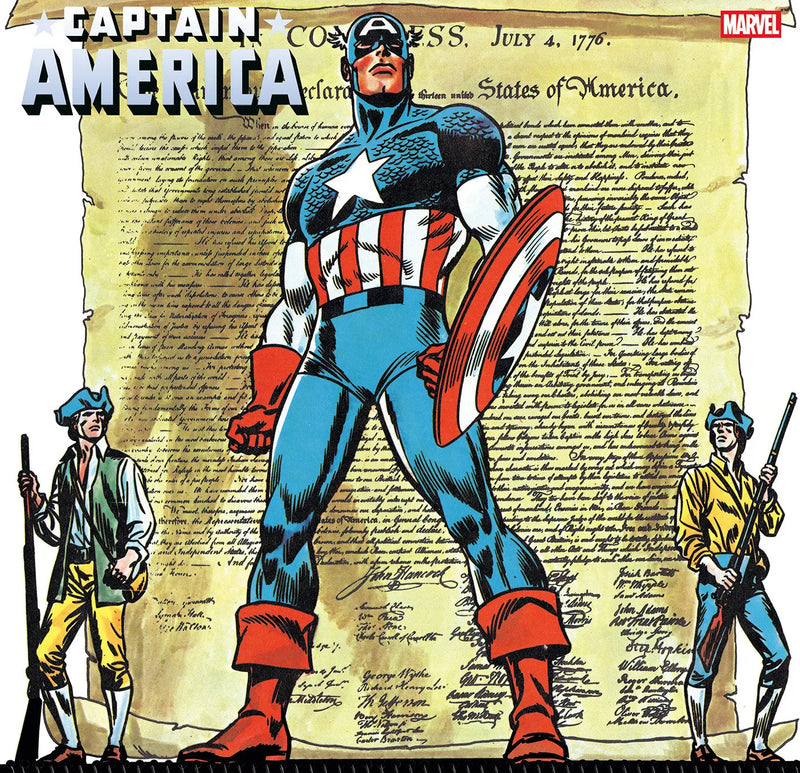 Captain America #13 John Romita Sr. Bicentennial Calendar Hidden Gem Variant [Arm] Marvel Comics