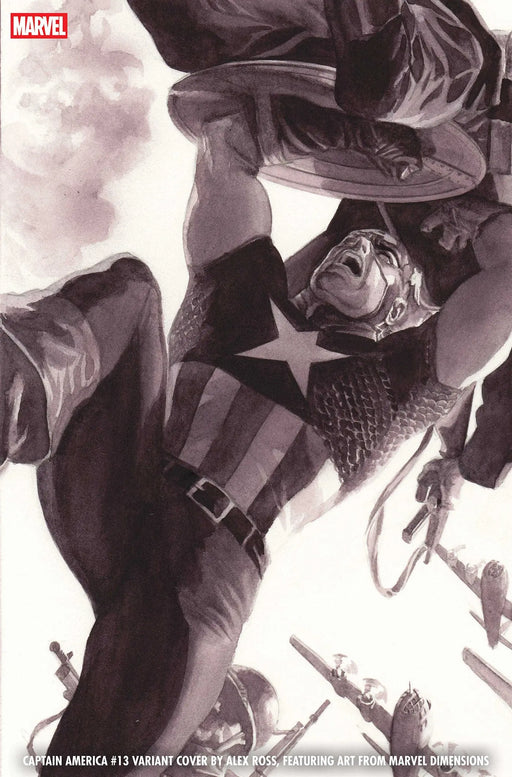Captain America #13 Alex Ross Marvel Dimensions Variant [Arm] Marvel Comics