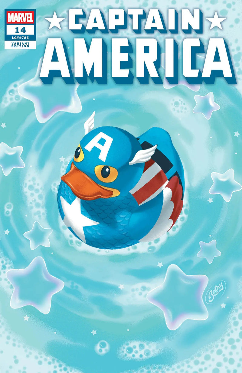 Captain America #14 Betsy Cola Marvel Duck Variant [Arm] Marvel Comics