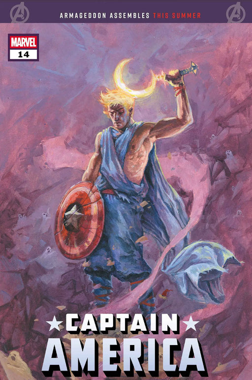 Captain America #14 Domenico Cava Variant [Arm] Marvel Comics
