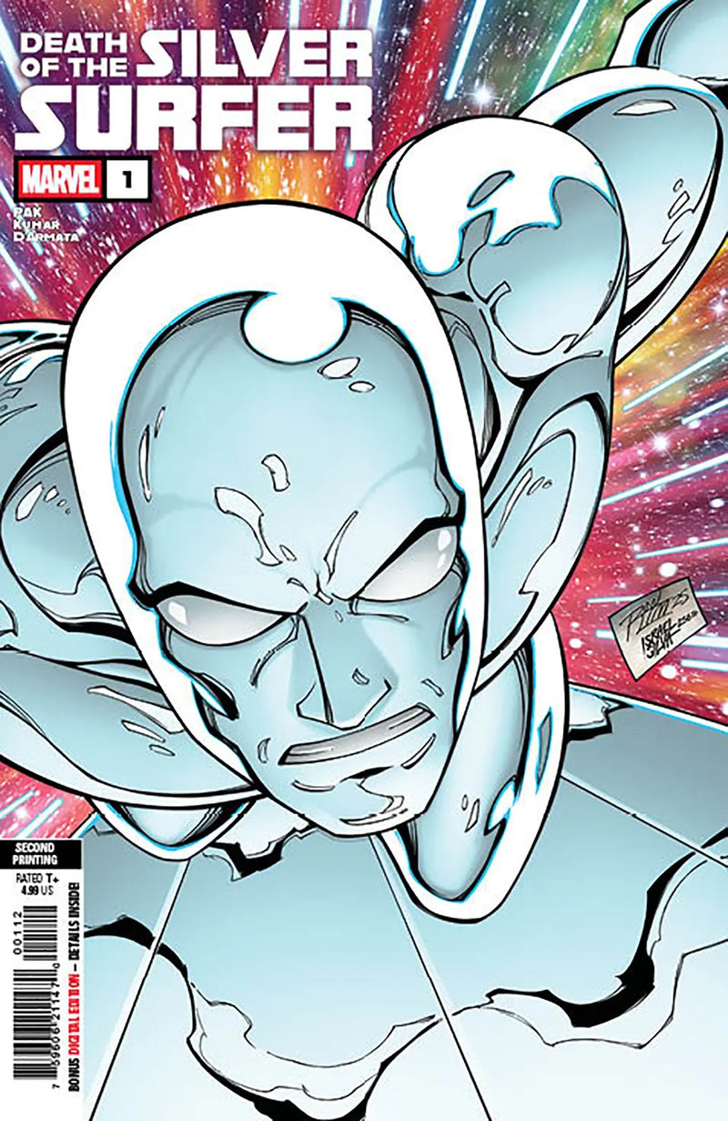 Death Of The Silver Surfer #1 Ron Lim 2nd Print Variant Marvel Comics