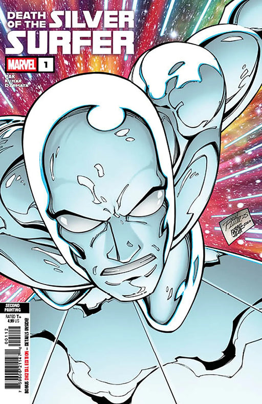 Death Of The Silver Surfer #1 Ron Lim 2nd Print Variant Marvel Comics