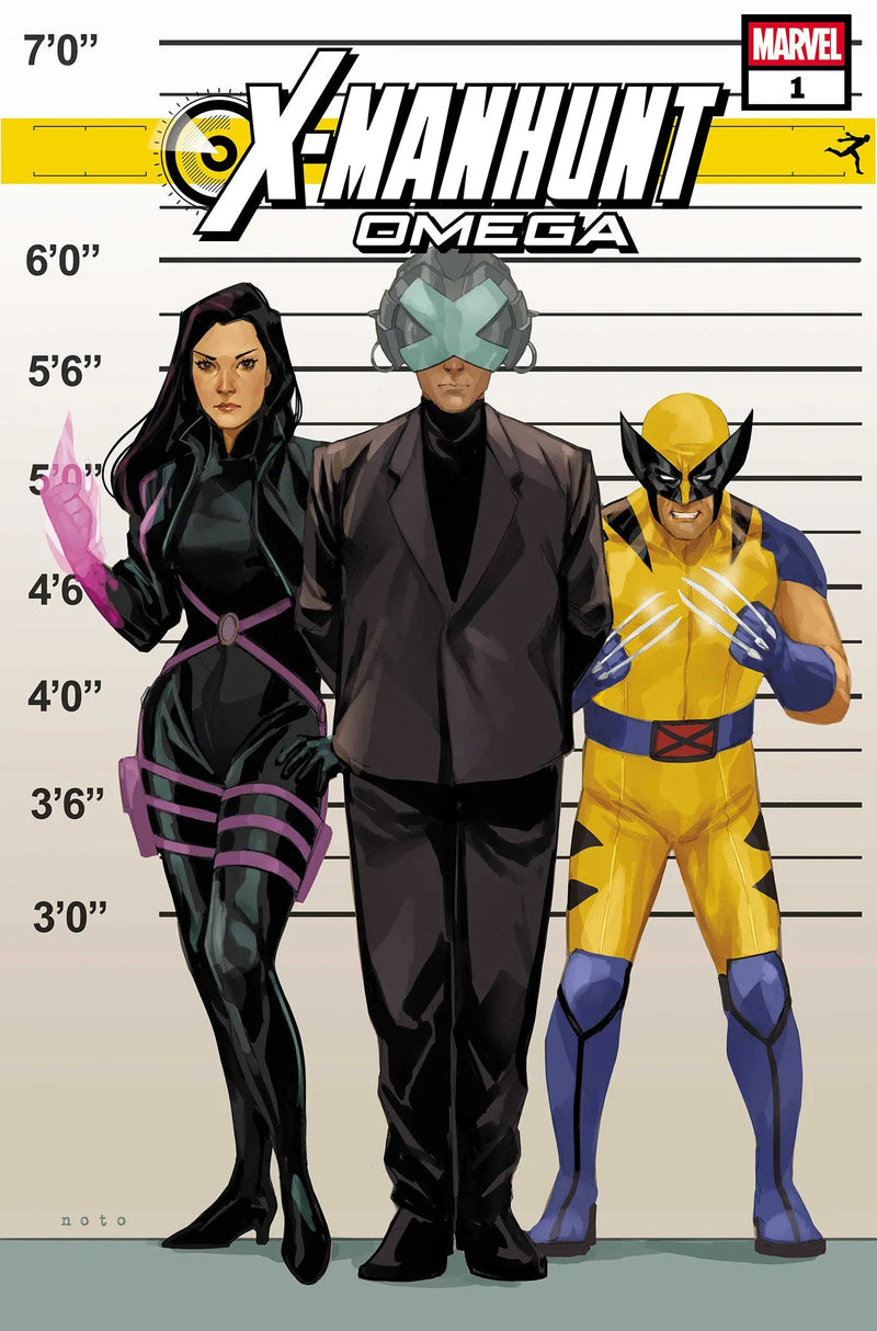 X-Manhunt Omega #1 Phil Noto Connecting X-Manhunt Variant [Xmh] Marvel Comics