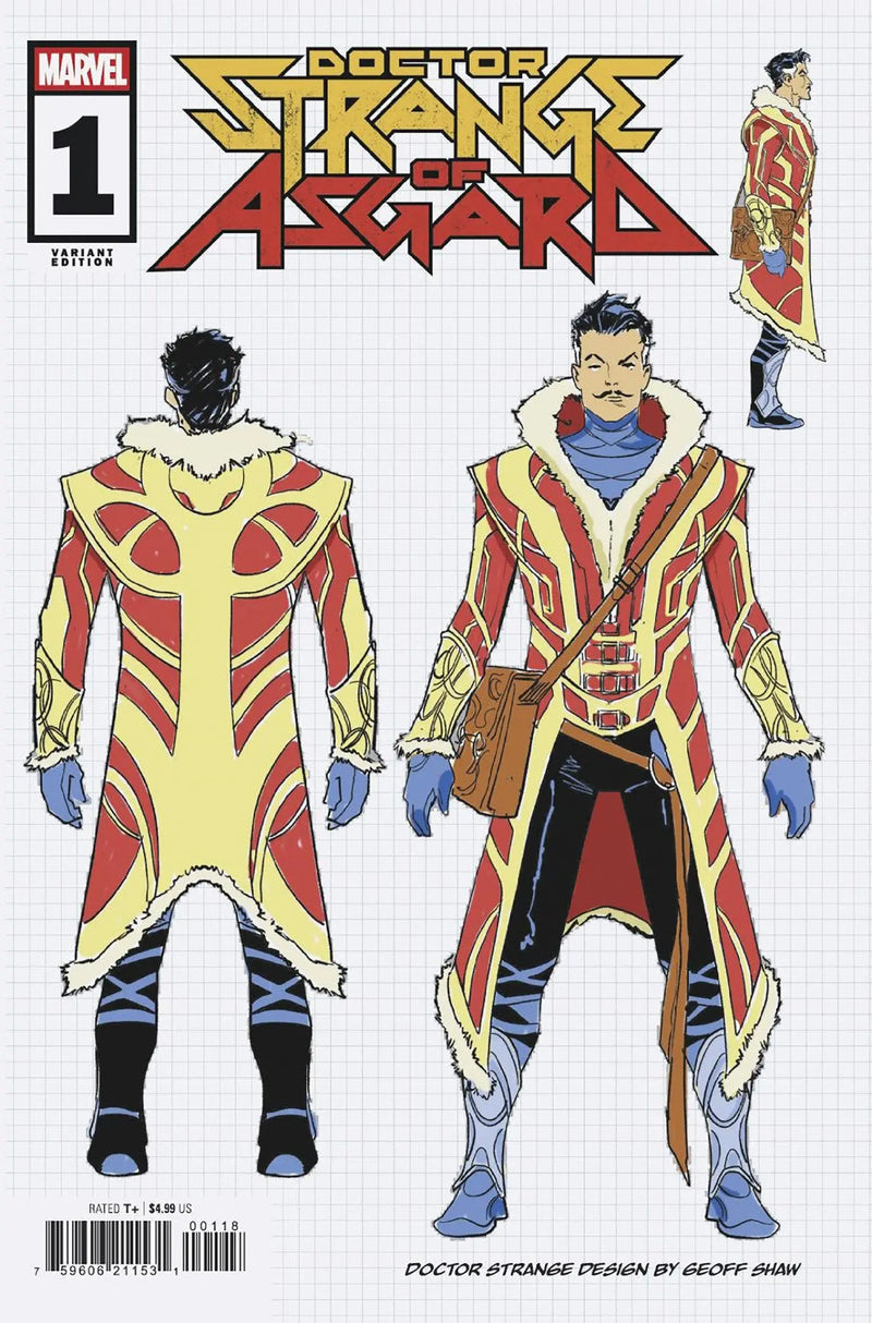 Doctor Strange Of Asgard #1 Geoff Shaw Design Variant [Doom] Marvel Comics