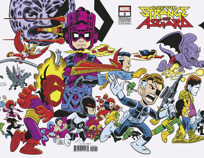 Doctor Strange Of Asgard #2 Chris Giarrusso Marvel Universe Connecting Wrap Variant D [Doom] Marvel Comics