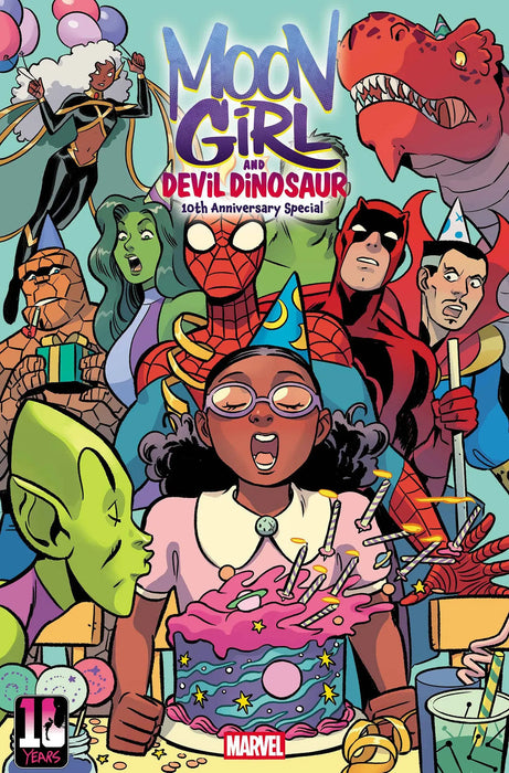 Moon Girl & Devil Dinosaur 10th Anniversary Special #1 Natacha Bustos Variant Marvel Comics