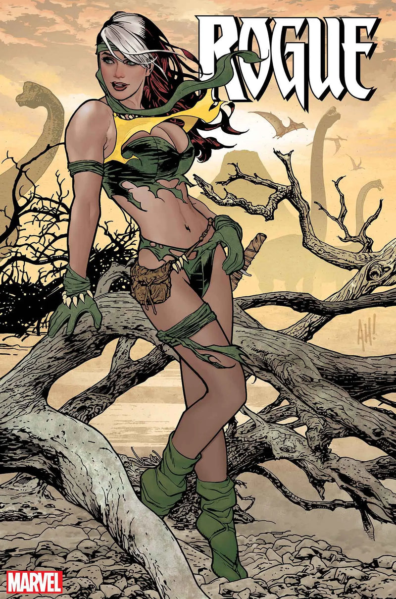 Rogue: The Savage Land #1 Adam Hughes 2nd Print Variant Marvel Comics