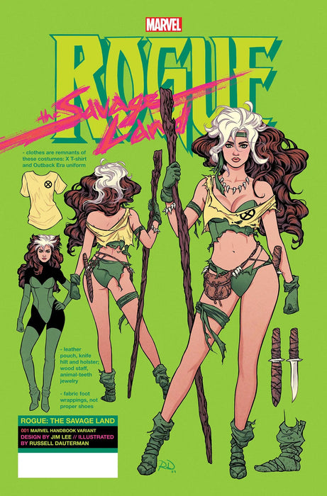 Rogue: The Savage Land #1 Russell Dauterman Variant Marvel Comics