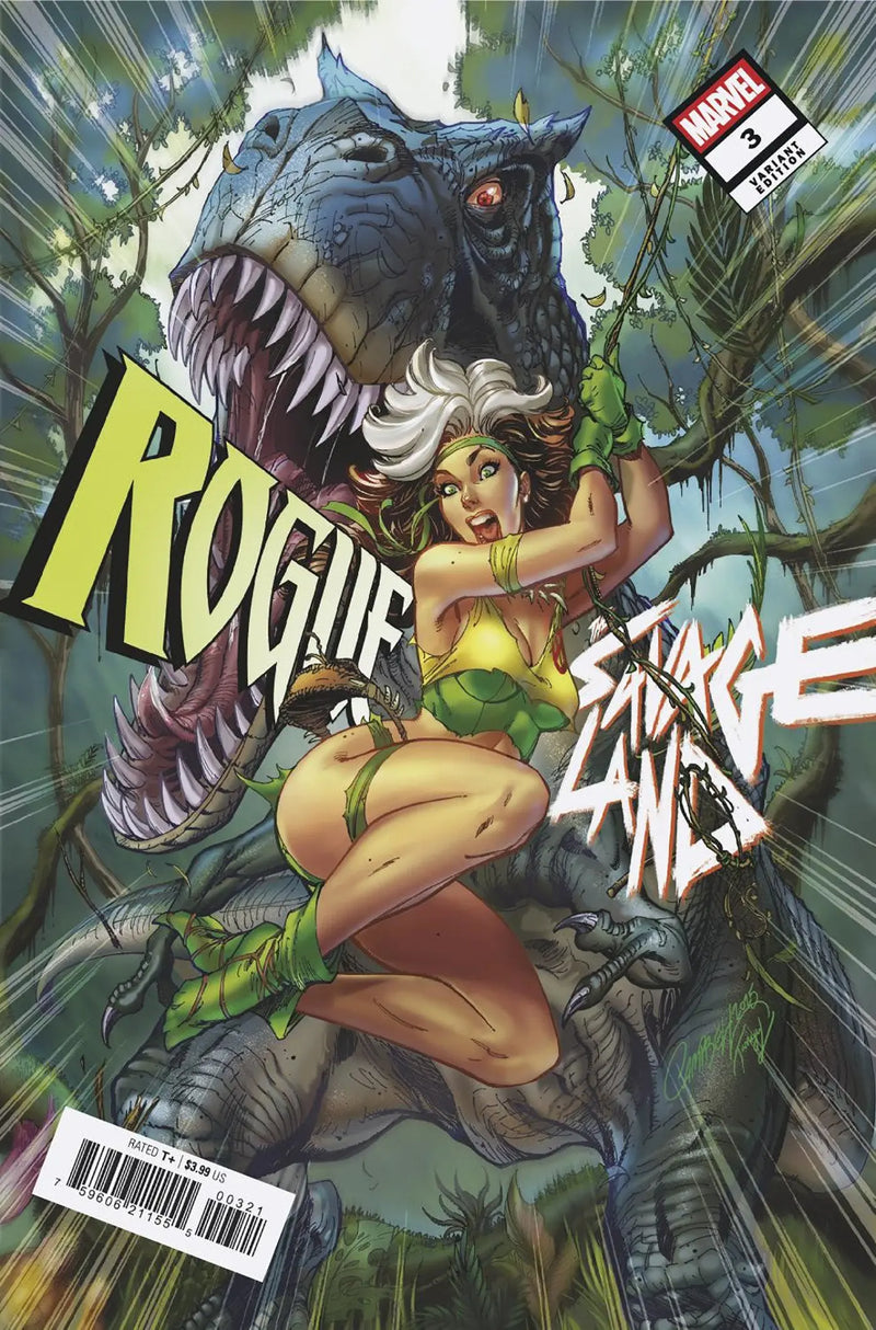 Rogue: The Savage Land #3 J. Scott Campbell Variant Marvel Comics