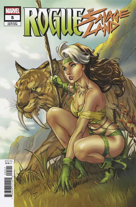 Rogue: The Savage Land #5 J. Scott Campbell Variant Marvel Comics