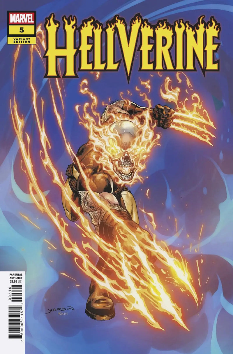 Hellverine #5 David Yardin Variant Marvel Comics