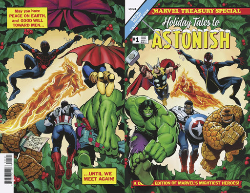 Marvel Holiday Tales To Astonish #1 Lee Garbett Wraparound Homage Variant Marvel Comics