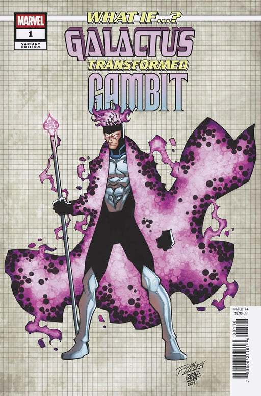 What If...? Galactus: Galactus Transformed Gambit? #1 Ron Lim Design Variant Marvel Comics