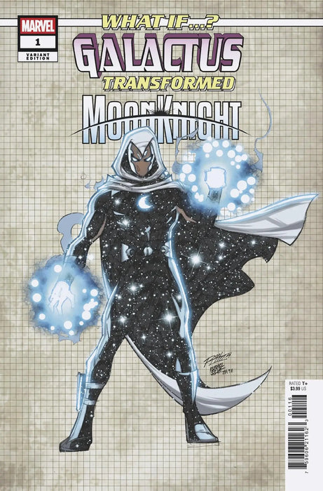 What If...? Galactus: Galactus Transformed Moon Knight? #1 Ron Lim Design Varian T Marvel Comics