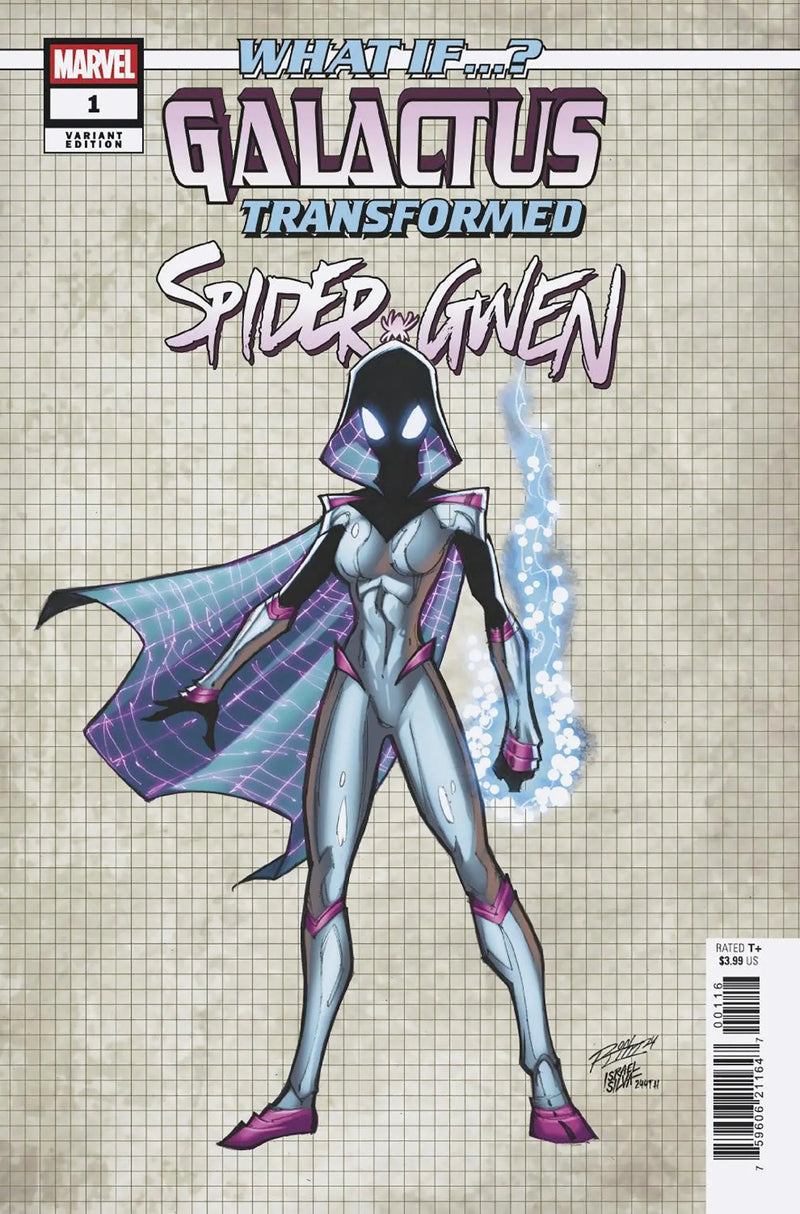 What If...? Galactus: Galactus Transformed Spider-Gwen? #1 Ron Lim Design Varian T Marvel Comics