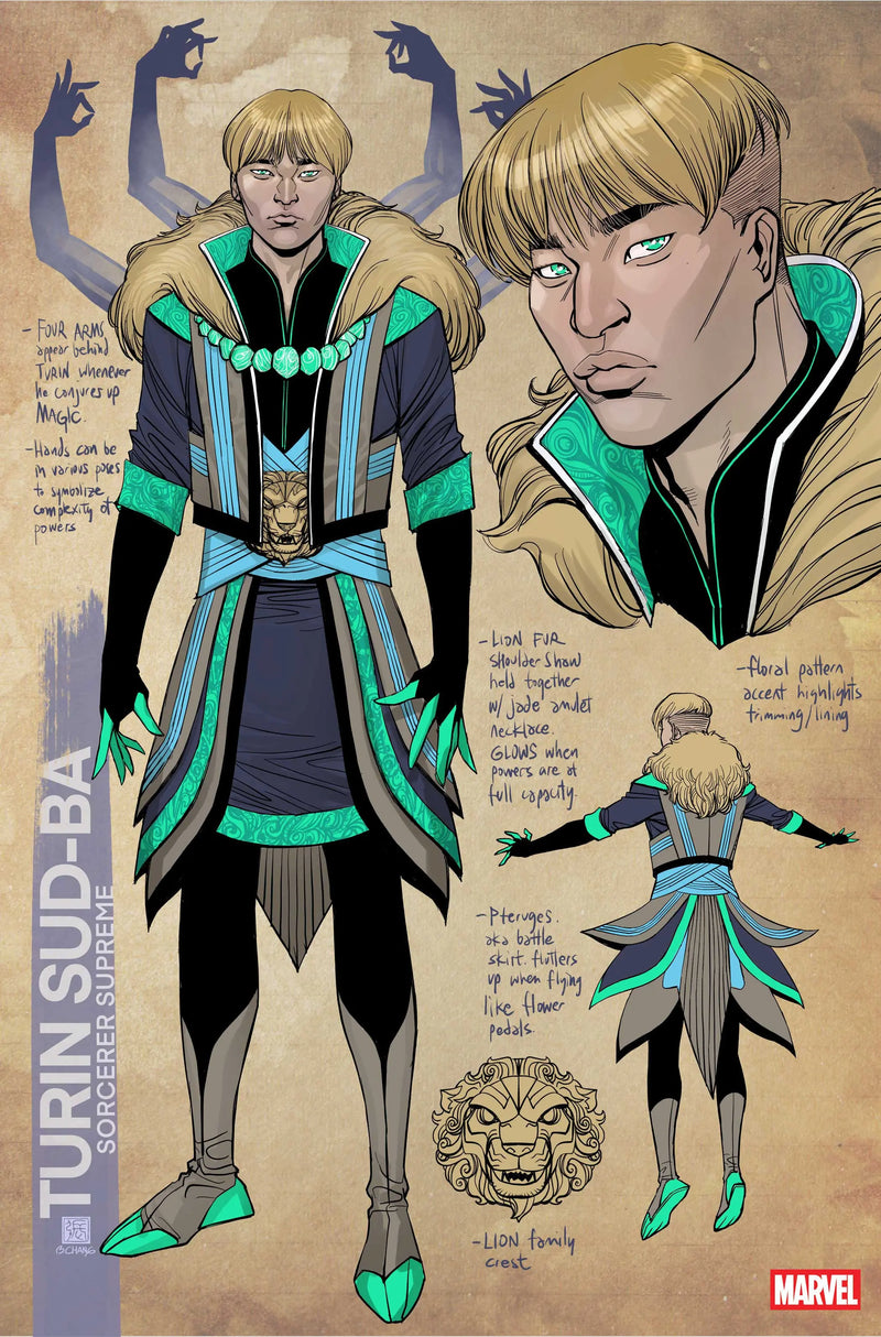 Sorcerer Supreme #7 Bernard Chang Design Variant Marvel Comics