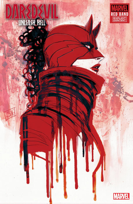 Daredevil: Unleash Hell - Red Band #1 Stephanie Hans Variant [Polybagged] Marvel Comics