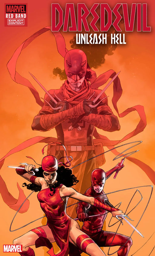 Daredevil: Unleash Hell - Red Band #1 Jerome Opena Variant [Polybagged] Marvel Comics