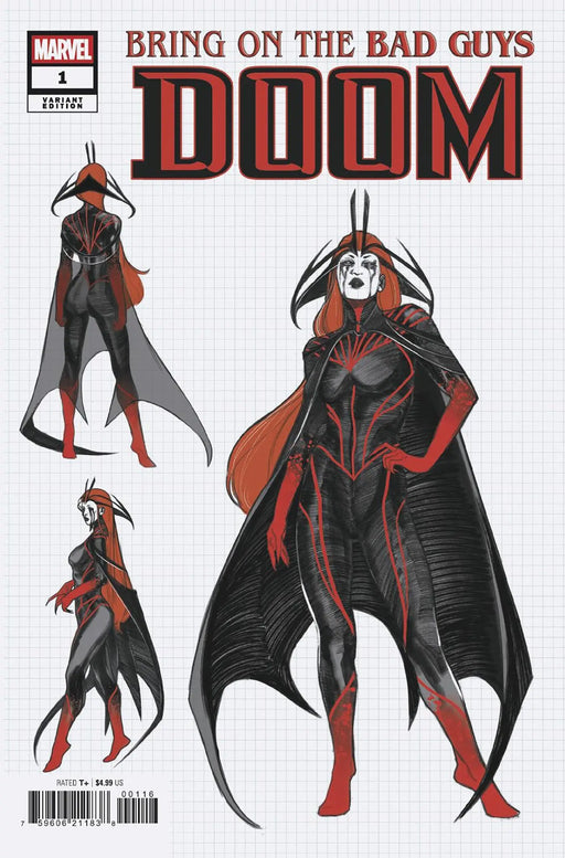Bring On The Bad Guys: Doom #1 Alessandro Cappuccio Design Variant Marvel Comics