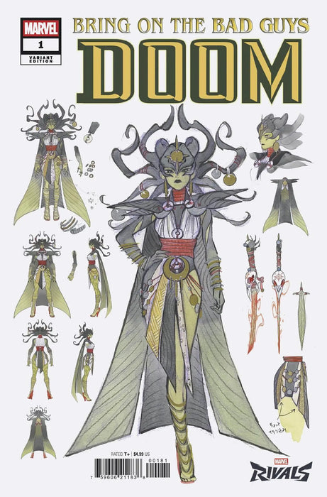Bring On The Bad Guys: Doom #1 Peach Momoko Marvel Rivals Variant Marvel Comics