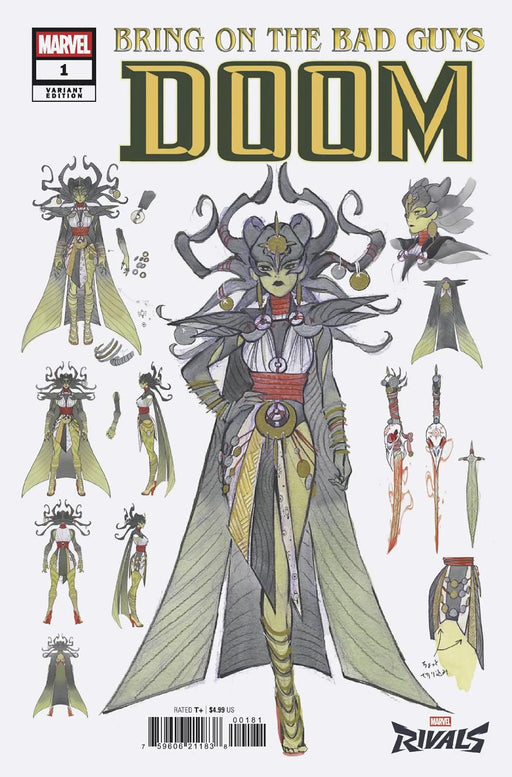 Bring On The Bad Guys: Doom #1 Peach Momoko Marvel Rivals Variant Marvel Comics