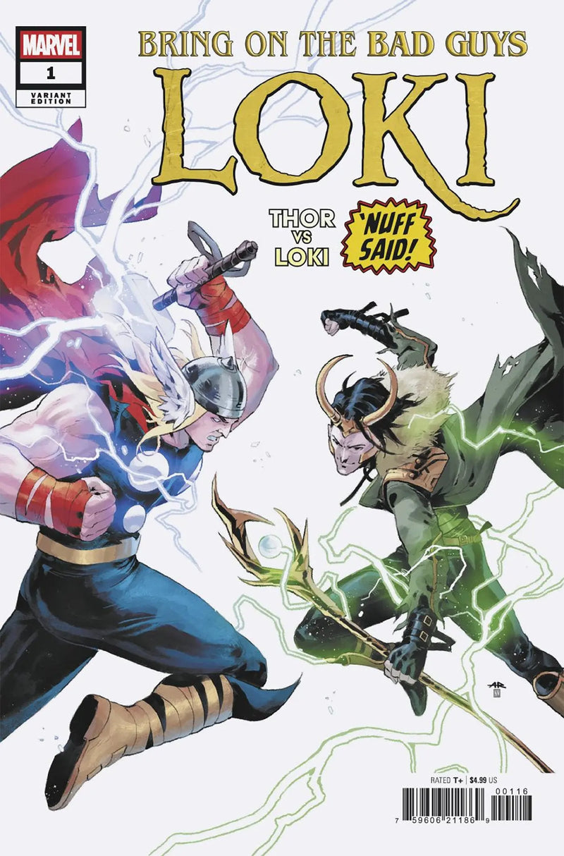 Bring On The Bad Guys: Loki #1 Anand Ramcheron Nuff Said Variant Marvel Comics