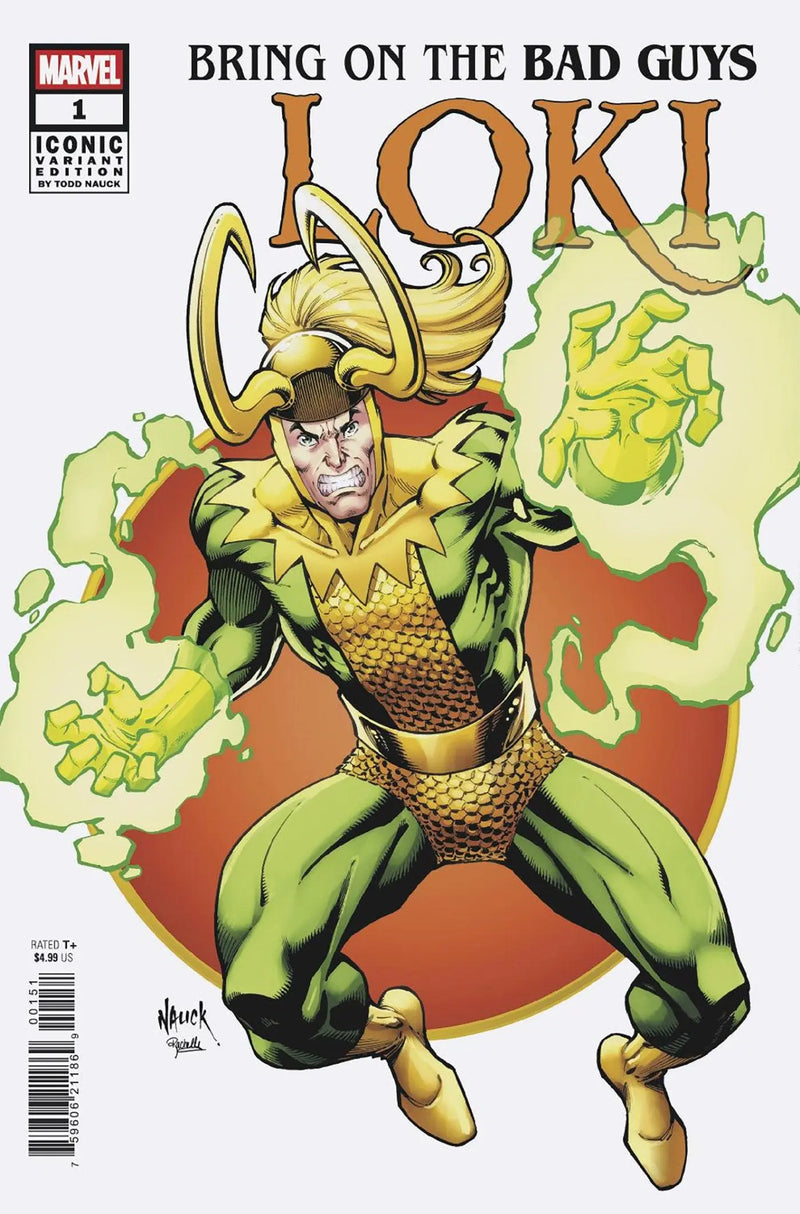 Bring On The Bad Guys: Loki #1 Todd Nauck Iconic Variant Marvel Comics