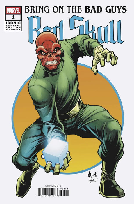 Bring On The Bad Guys: Red Skull #1 Todd Nauck Iconic Variant Marvel Comics