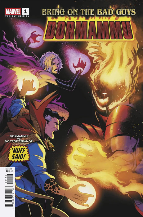 Bring On The Bad Guys: Dormammu #1 Lee Garbett Nuff Said Variant Marvel Comics