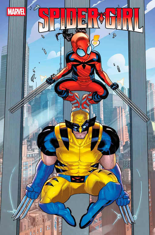 Spider-Girl #1 Javier Garron Spider-Girl Funhouse Mirror Variant Marvel Comics