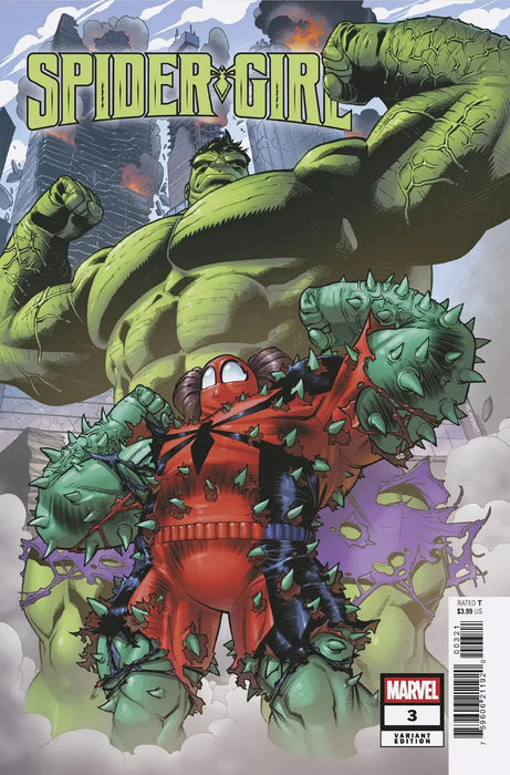 Spider-Girl #3 Javier Garron Spider-Girl Funhouse Mirror Variant Marvel Comics
