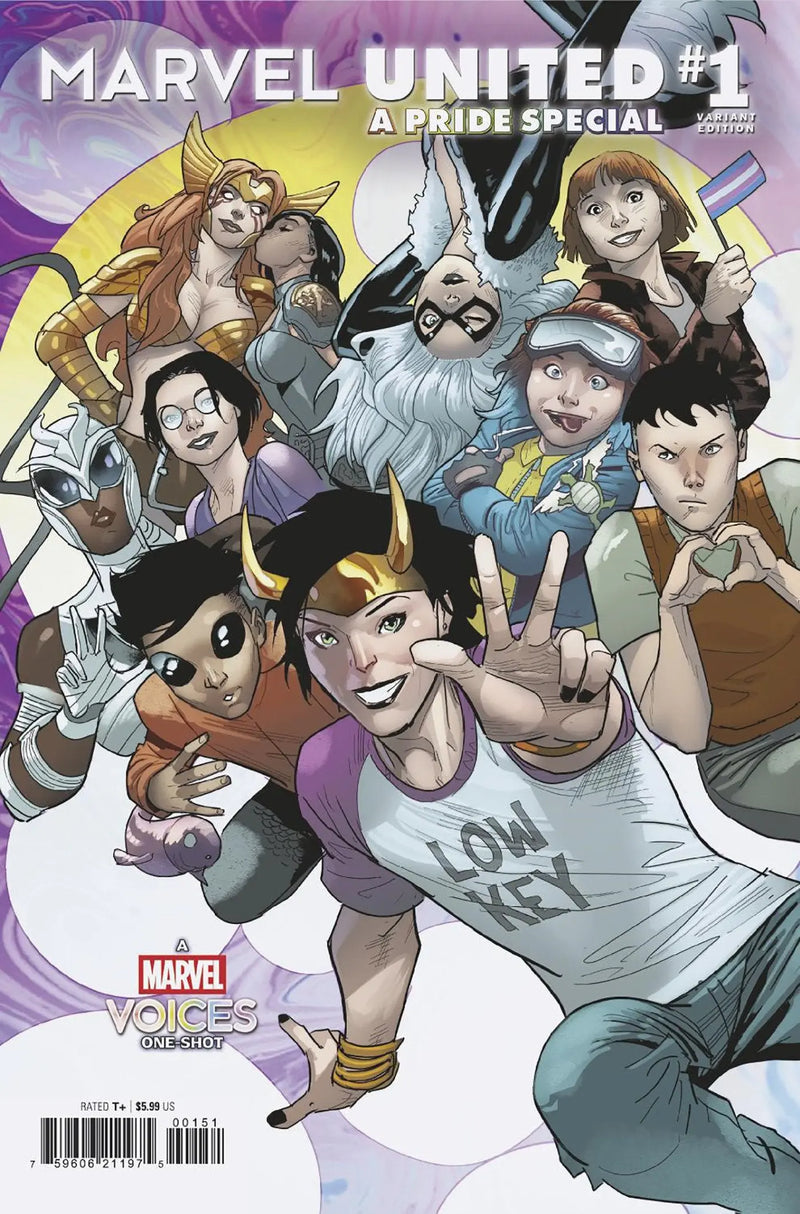 Marvel United: A Pride Special #1 Jan Bazaldua Variant Marvel Comics