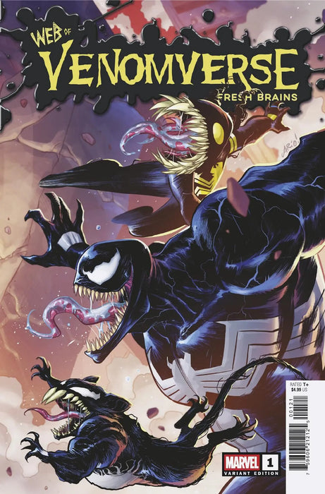 Web Of Venomverse: Fresh Brains #1 Ario Anindito Connecting Variant Marvel Comics