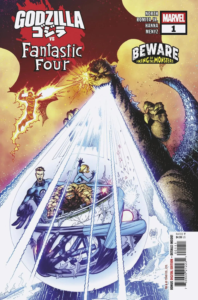 Godzilla vs. Fantastic Four #1 Marvel Comics