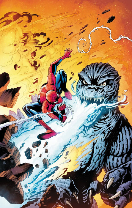 Godzilla vs. Spider-Man #1 Chris Campana Full Art Variant Marvel Comics
