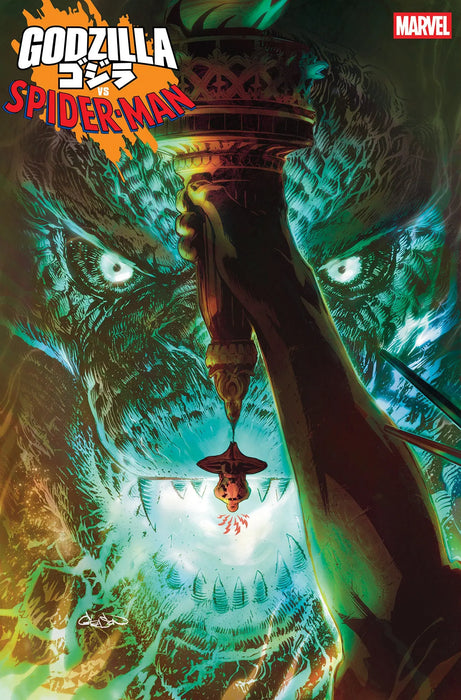 Godzilla vs. Spider-Man #1 Patrick Gleason Foil Variant Marvel Comics