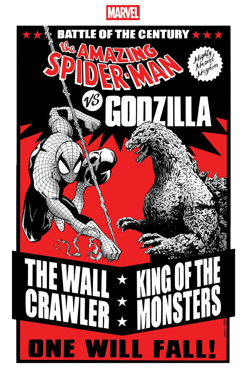 Godzilla vs. Spider-Man #1 Lee Garbett Versus Variant Marvel Comics