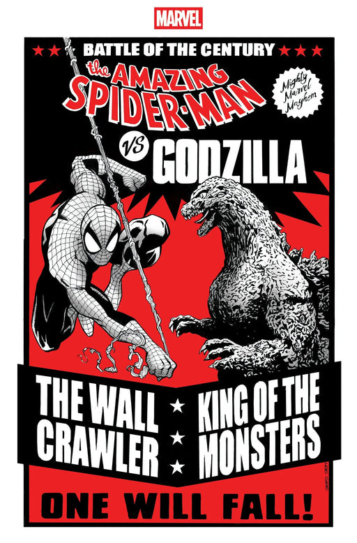 Godzilla vs. Spider-Man #1 Lee Garbett Versus Variant Marvel Comics