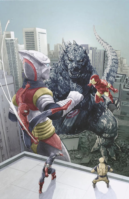 Godzilla vs. Avengers #1 Mitsuhiro Arita Full Art Variant Marvel Comics