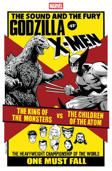 Godzilla vs. X-Men #1 Lee Garbett Versus Variant Marvel Comics