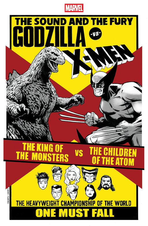 Godzilla vs. X-Men #1 Lee Garbett Versus Variant Marvel Comics