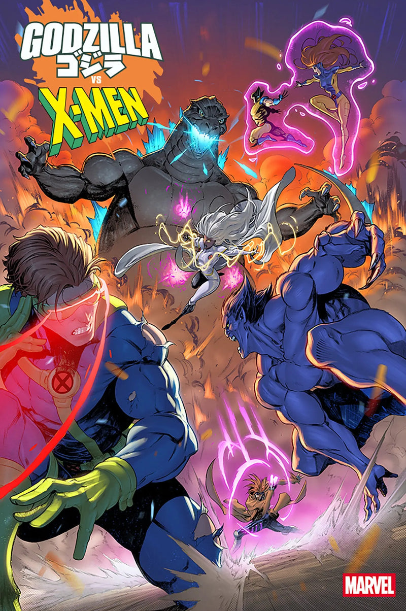 Godzilla vs. X-Men #1 Iban Coello Variant Marvel Comics