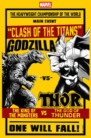 Godzilla vs. Thor #1 Lee Garbett Versus Variant Marvel Comics