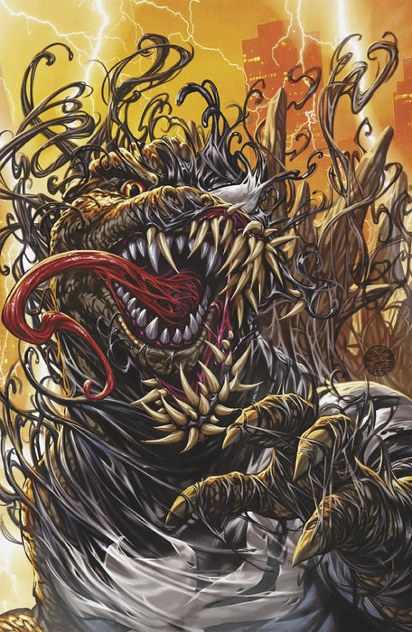 Godzilla Destroys The Marvel Universe #2 Mark Brooks Full Art Variant Marvel Comics