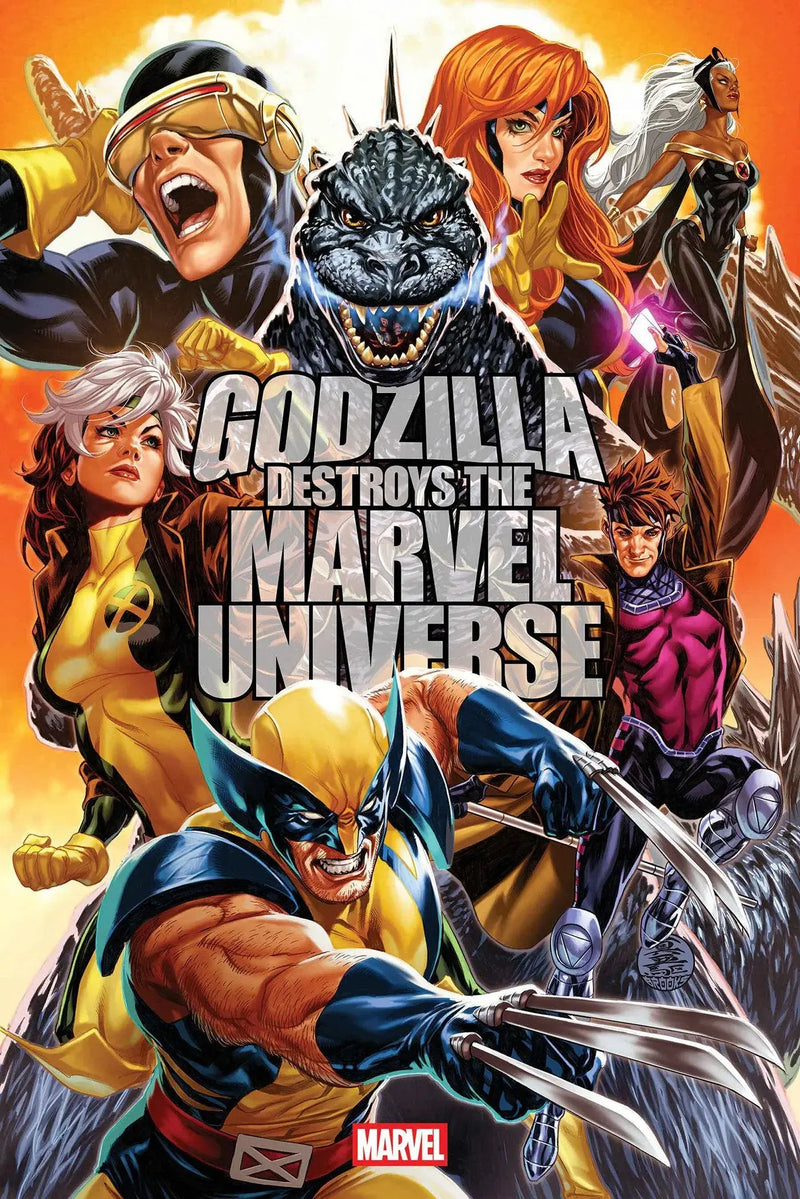 Godzilla Destroys The Marvel Universe #3 Marvel Comics