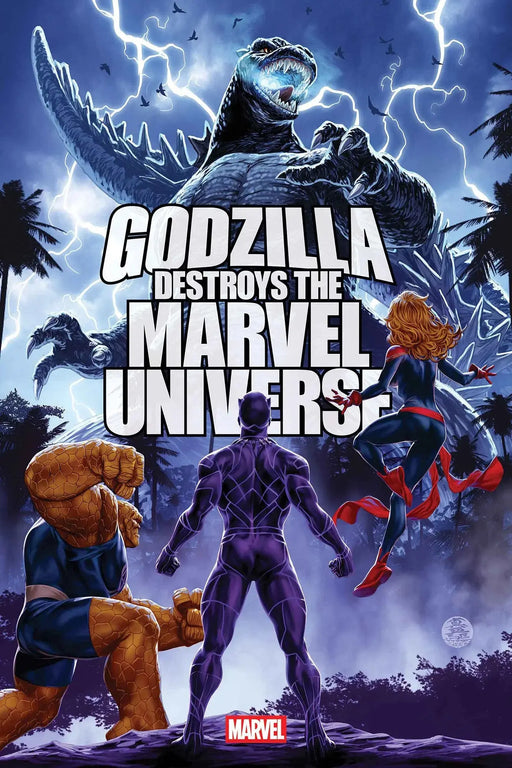 Godzilla Destroys The Marvel Universe #4 Marvel Comics