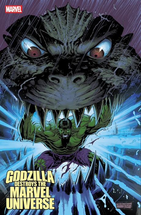 Godzilla Destroys The Marvel Universe #4 Netho Diaz Variant Marvel Comics